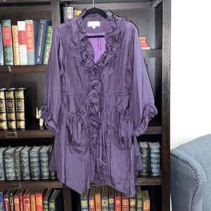 Pretty Angel Plum Jacket